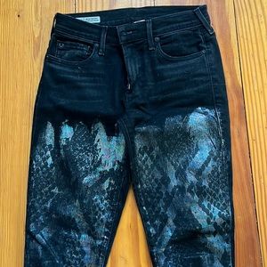 True Religion Halle mid rise super skinny
